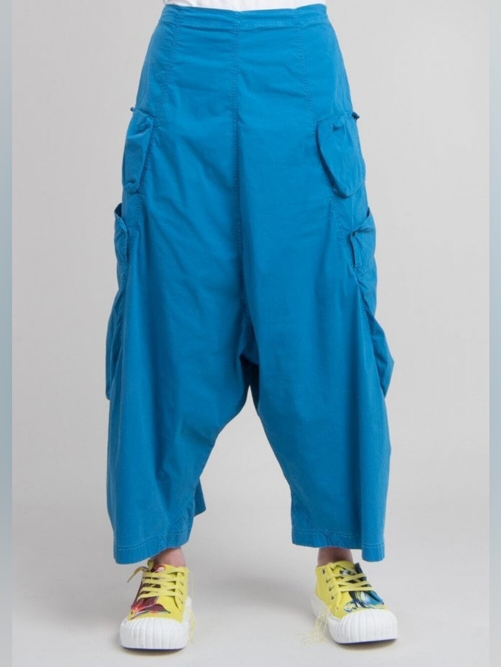 Rundholz Dip Blue Cargo Dropped Crotch Trouser/Parachute Pant